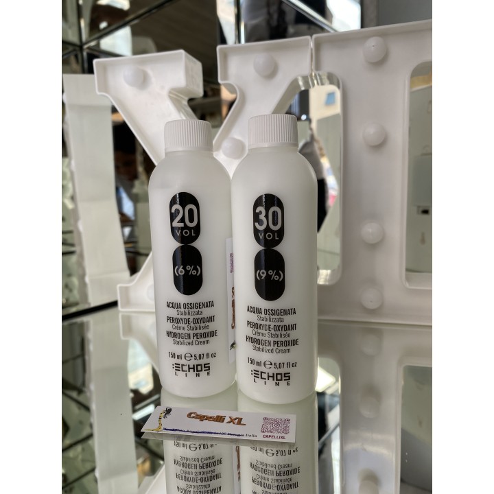 Acqua Ossigenata Stabilizzata Echosline 150ml | 20 Vol (6%) & 30 Vol (9%)