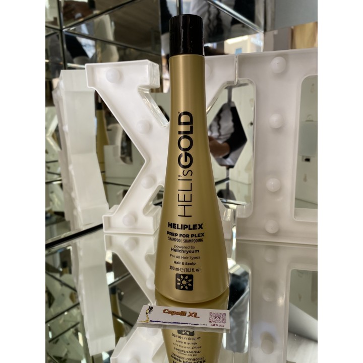 Heli's Gold Heliplex Prep For Plex Shampoo 300ml | Capelli XL