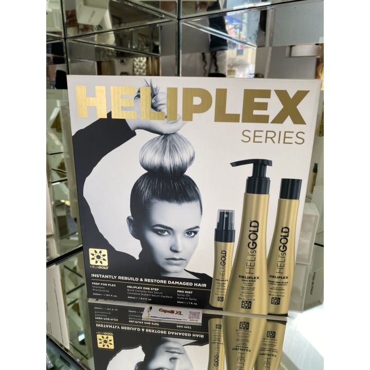 Kit Heli’s Gold Heliplex Series | Ricostruzione Capelli Professionale