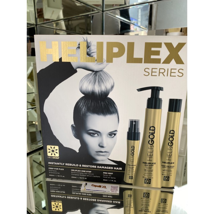 Kit Heli’s Gold Heliplex Series | Ricostruzione Capelli Professionale
