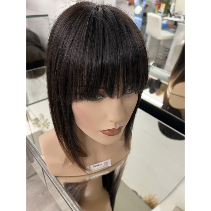 Toupet Infoltitore Deluxe con Frangia | Varie Misure | Capelli XL