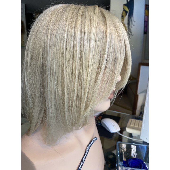 Parrucca capelli veri Remy Europei Colore biondo