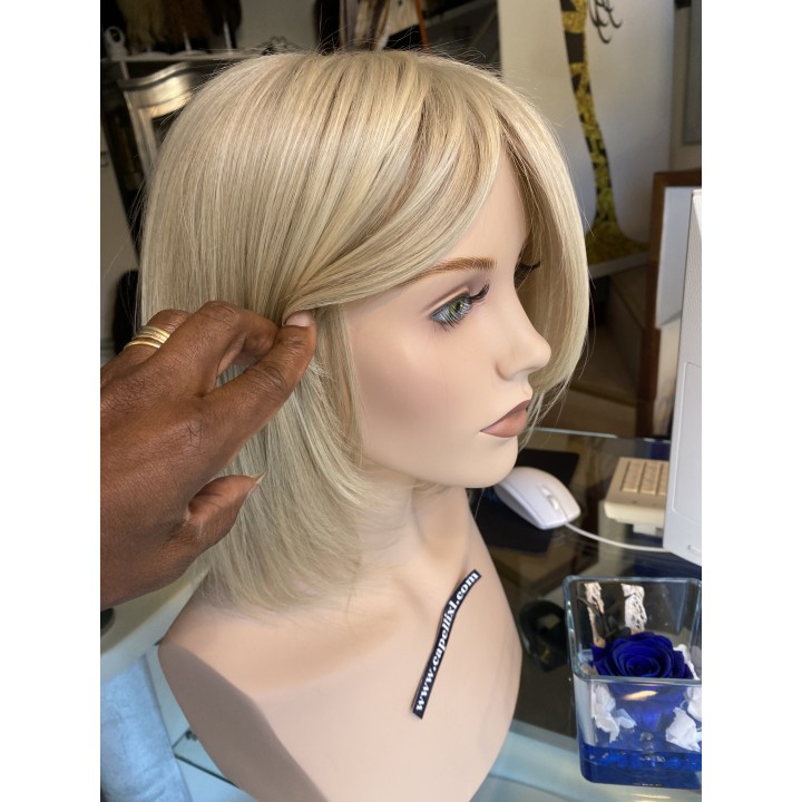 Parrucca capelli veri Remy Europei Colore biondo