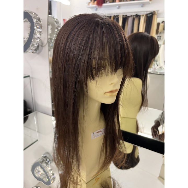 Toupet Infoltitore Monofilamento Capelli Veri | Capelli XL