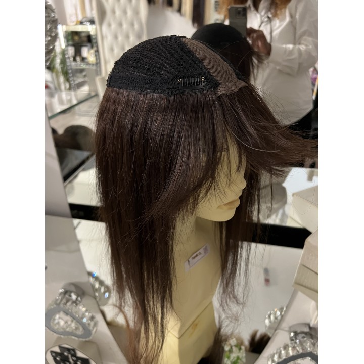 Toupet Infoltitore Monofilamento Capelli Veri | Capelli XL
