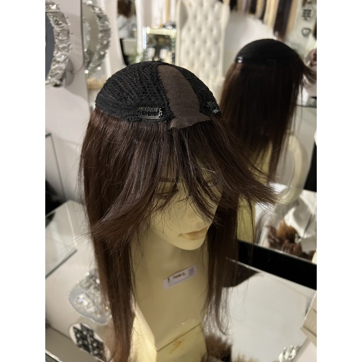 Toupet Infoltitore Monofilamento Capelli Veri | Capelli XL