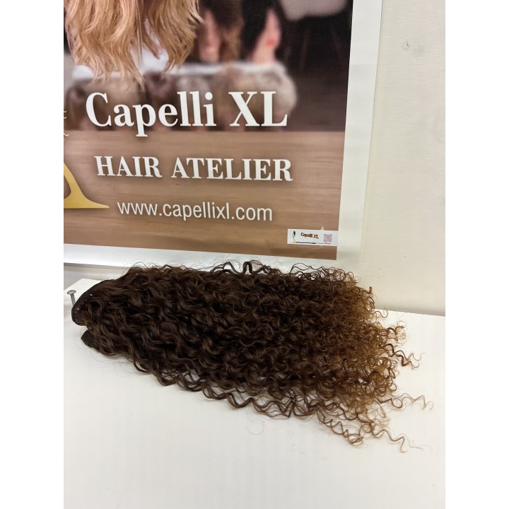 Capelli veri remy Ricci Colore castano con punte chiare Brasiliani