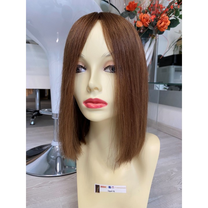 Parrucca Capelli Veri Remy Abby | Personalizzabile 35-90 cm