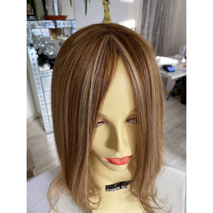 Parrucca Capelli Veri Remy Abby | Personalizzabile 35-90 cm