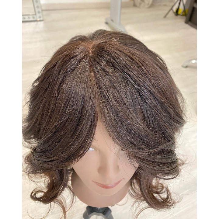 Parrucca Capelli Veri Remy Abby | Personalizzabile 35-90 cm