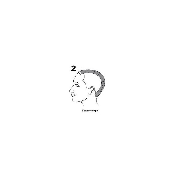 Parrucca Angela XL 1561 | Capelli Veri Europei Castano chiaro