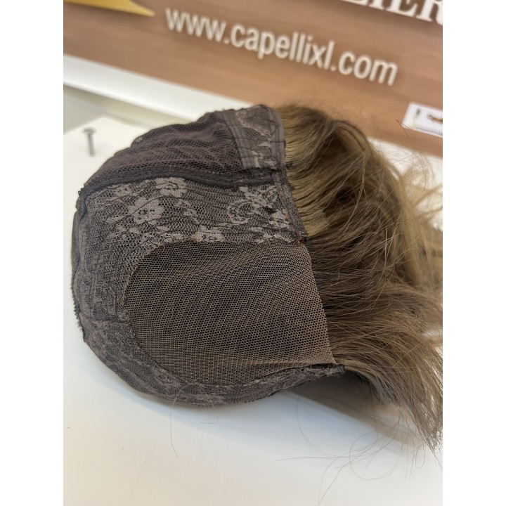 Parrucca Angela XL 1561 | Capelli Veri Europei Castano chiaro