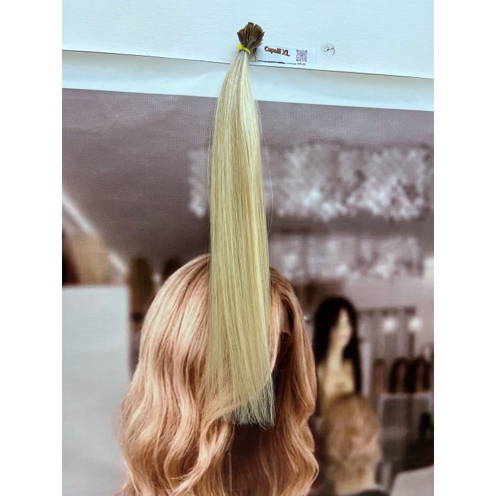 Ciocche Cheratina Capelli Veri Remy Biondi | Capelli XL