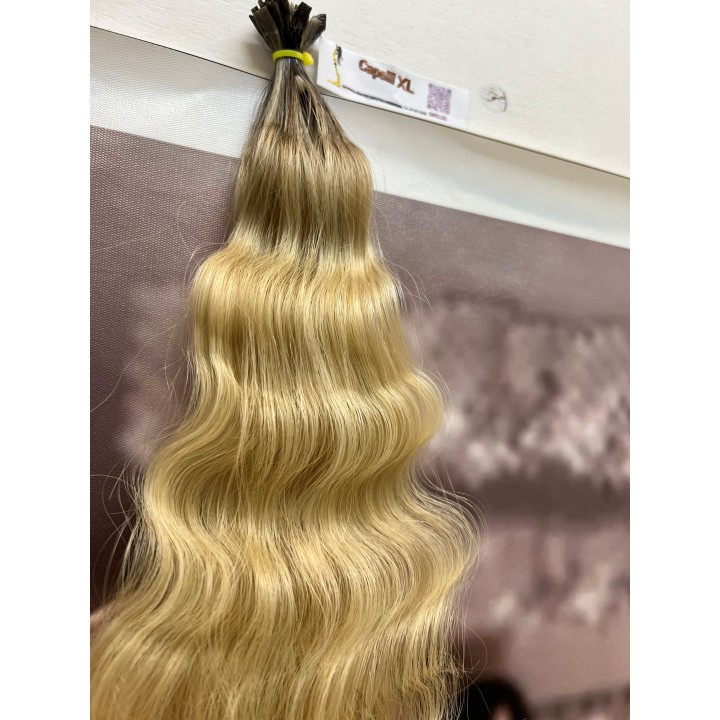 Ciocche Cheratina Capelli Veri Remy Biondi | Capelli XL