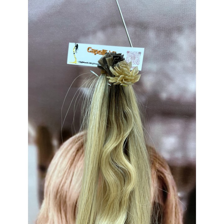Ciocche Cheratina Capelli Veri Remy Biondi | Capelli XL