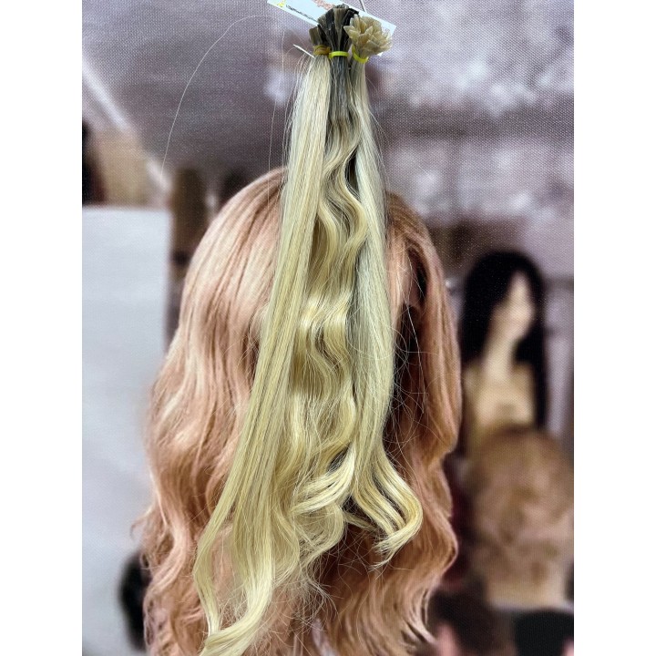 Ciocche Cheratina Capelli Veri Remy Biondi | Capelli XL