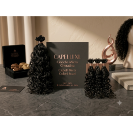 Capelli ricci brasiliani ciocca per extension