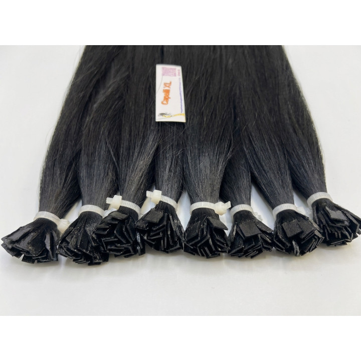 Ciocche Lisci XL Premium 1595 | Cheratina o Micro-ring | Capelli XL