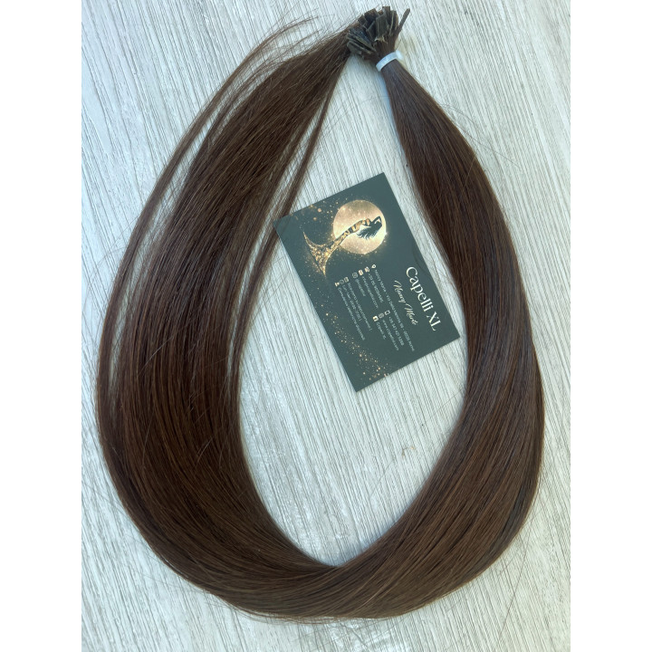Ciocche Lisci XL Premium 1595 | Cheratina o Micro-ring | Capelli XL