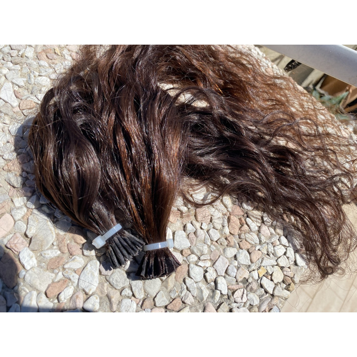 Ciocche Cheratina Mossi Capelli XL