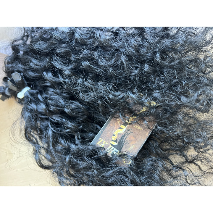 Ciocche Cheratina Ricci Capelli XL