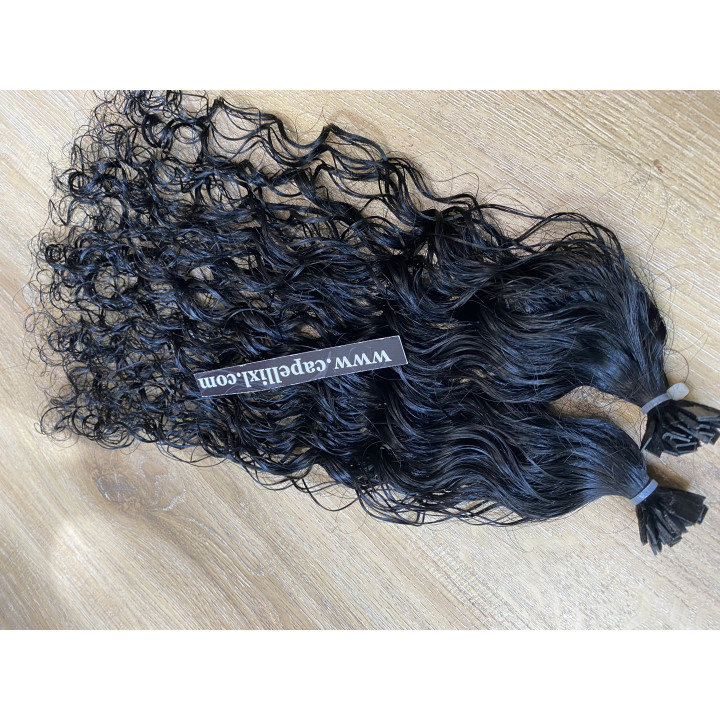 Ciocche Cheratina Ricci Capelli XL