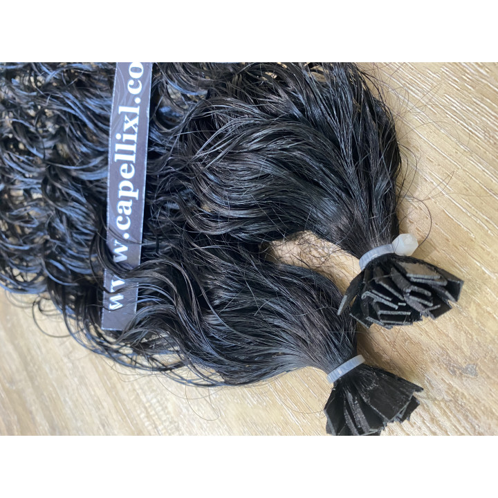 Ciocche Cheratina Ricci Capelli XL