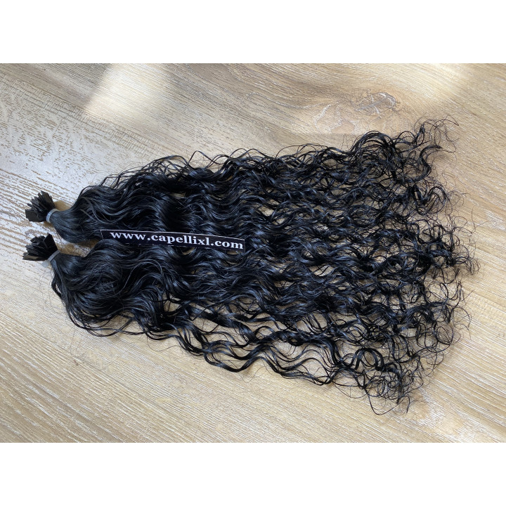 Ciocche Cheratina Ricci Capelli XL