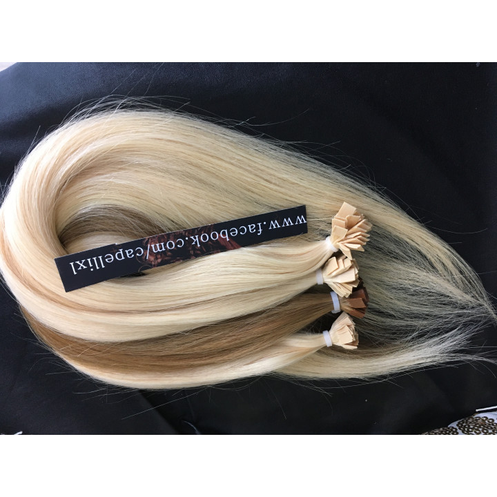 Ciocche Cheratina Biondo Capelli XL