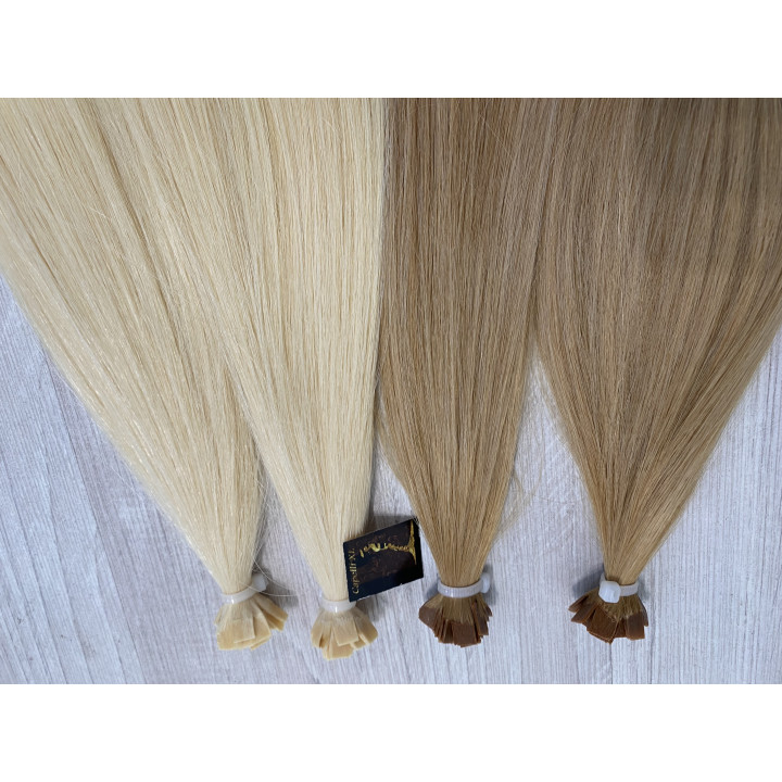Ciocche Cheratina Biondo Capelli XL