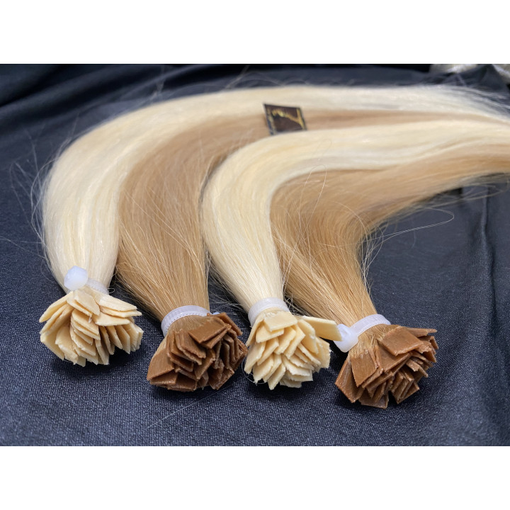 Ciocche Cheratina Biondo Capelli XL