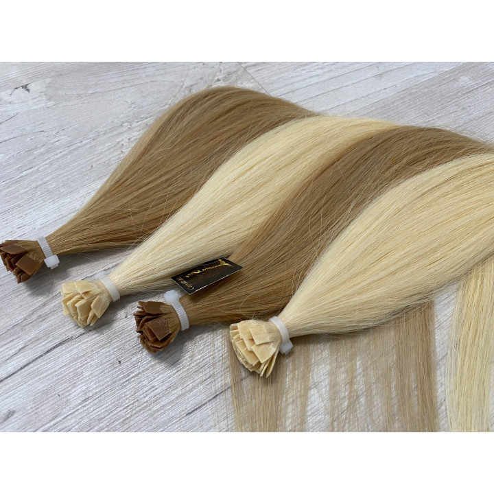 Ciocche Cheratina Biondo Capelli XL
