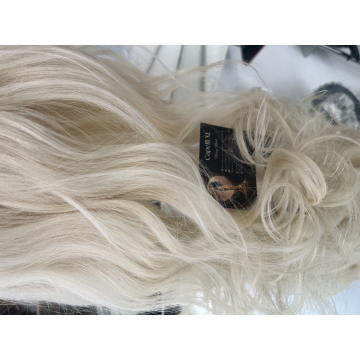 Ciocche Cheratina Biondo Capelli XL