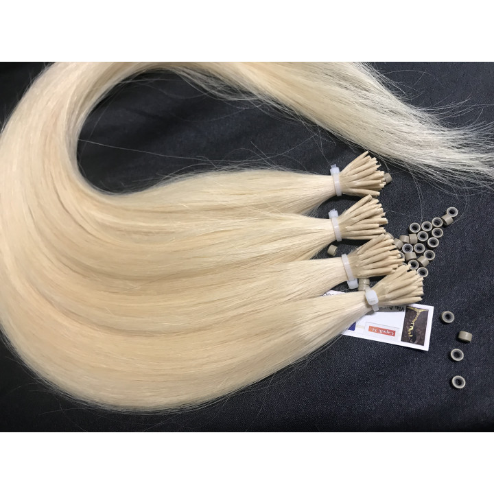 Ciocche Cheratina Biondo Capelli XL