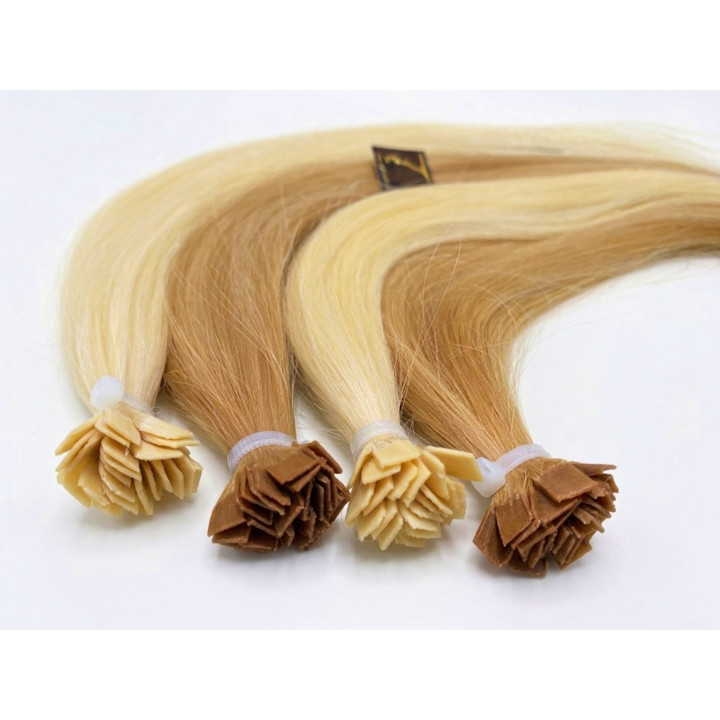 Ciocche Cheratina Biondo Capelli XL