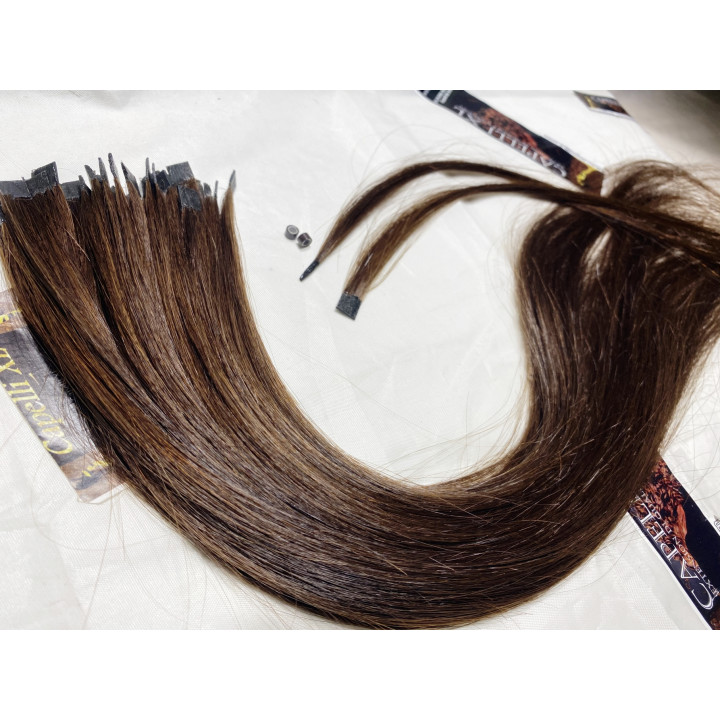 Ciocche Cheratina Biondo Capelli XL