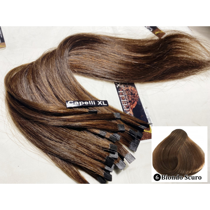 Ciocche Cheratina Biondo Capelli XL