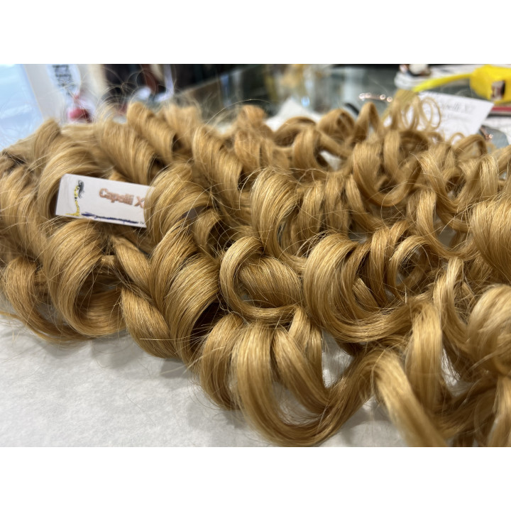 Ciocche Cheratina Biondo Capelli XL