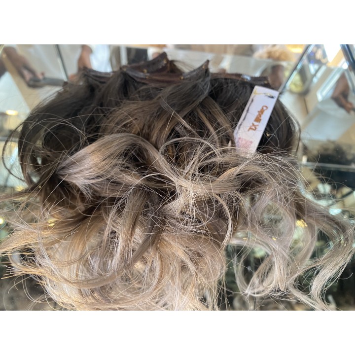 Extension Clip Balayage Biondo Cenere Platino Basic | Capelli XL