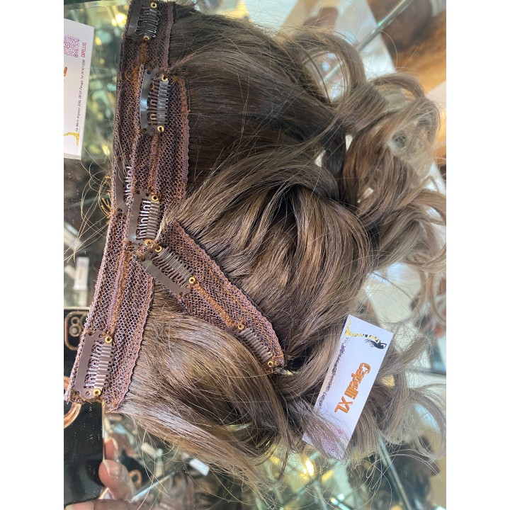 Extension Clip Balayage Biondo Cenere Platino Basic | Capelli XL