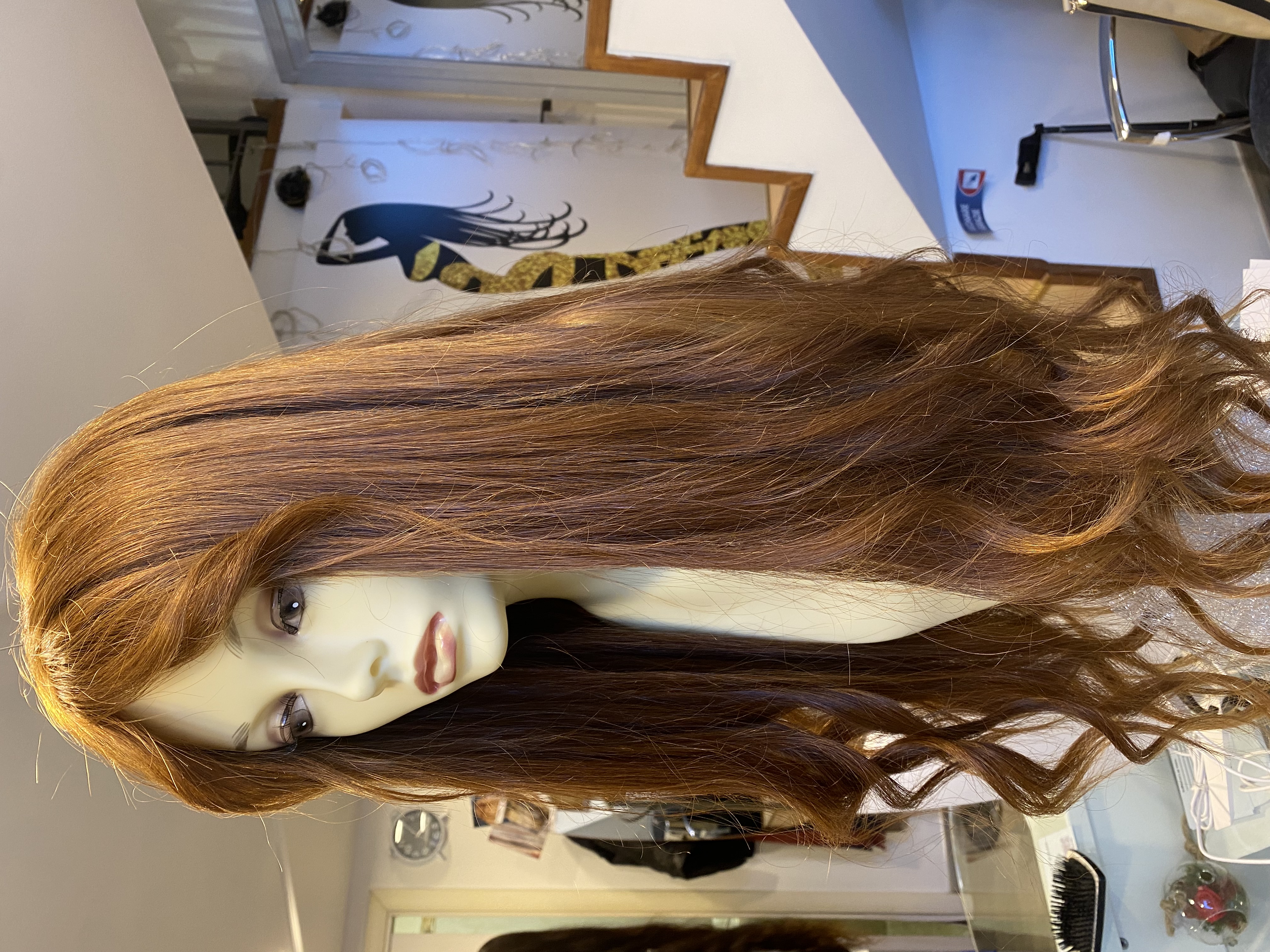 Parrucca di capelli veri remy Mono filamento totale, integrazione capelli uno ad uno con uncinetto ,capelli umani realizzata in italia
