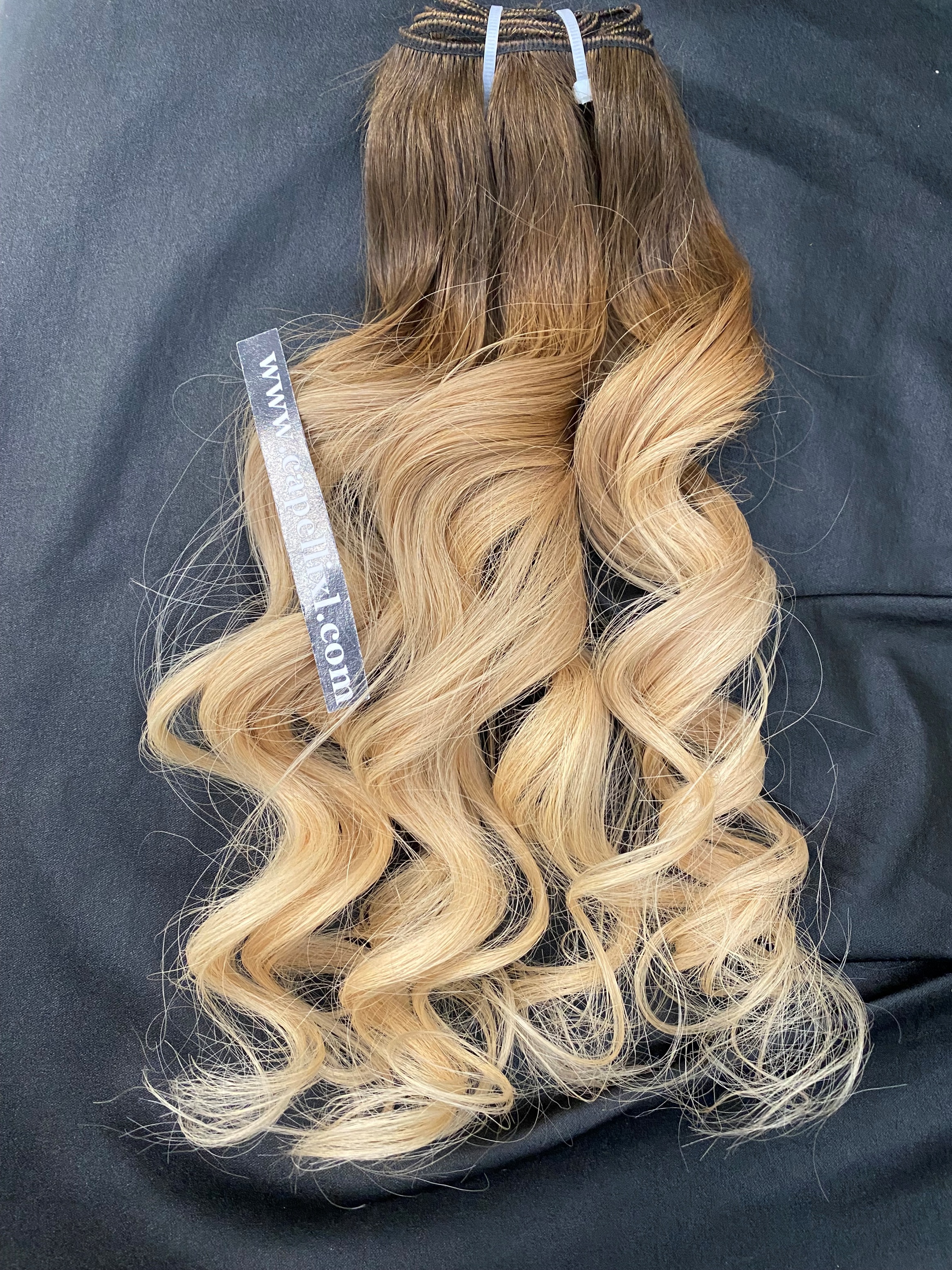 Capelli veri remy per extension cucite colore balayage